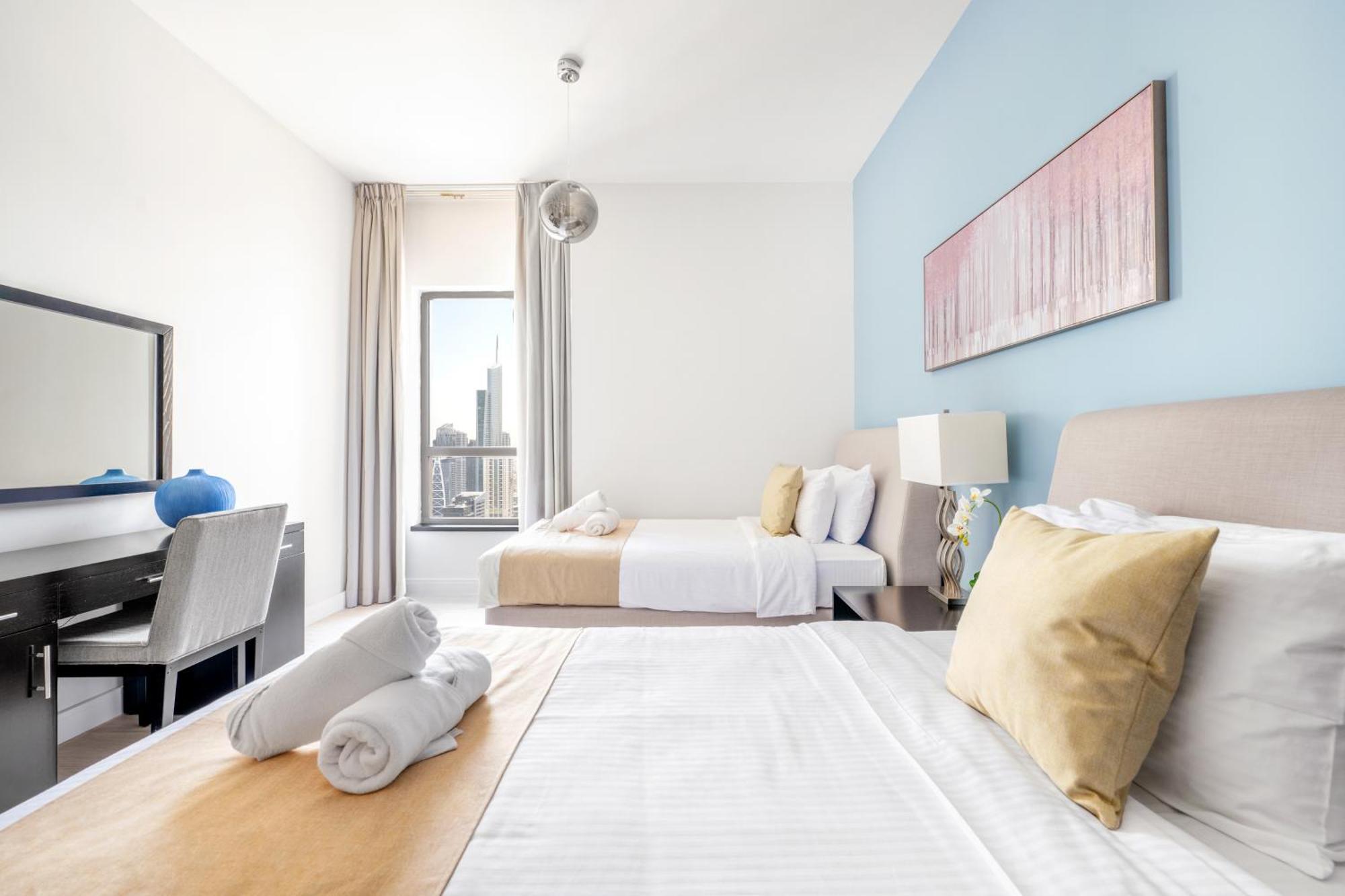 Luxury Jbr Shams - Marina View - Free 5 Star Beach Resorts Access! Dubai Exterior photo